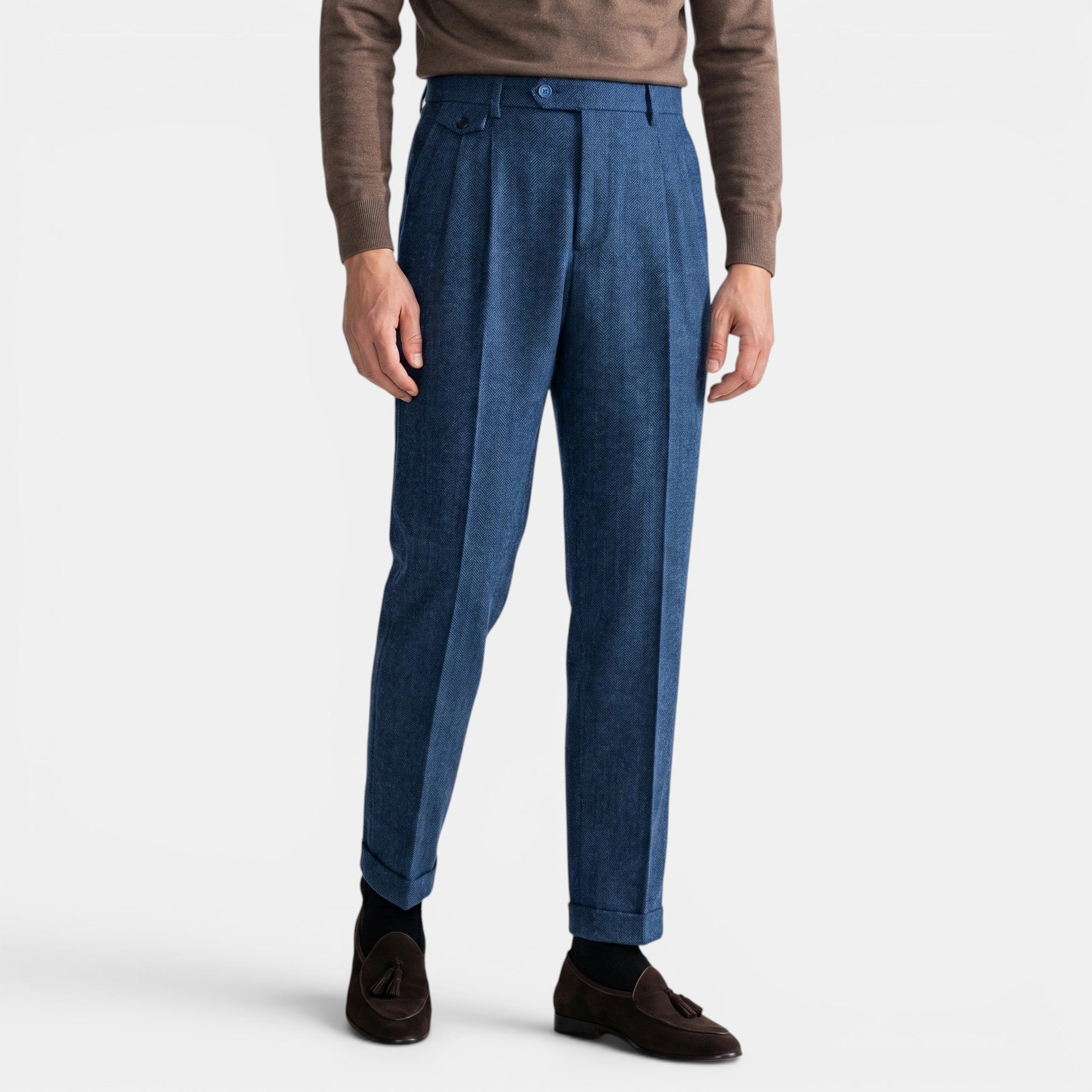 Men’s Trousers Slim Fit Vintage Pants
