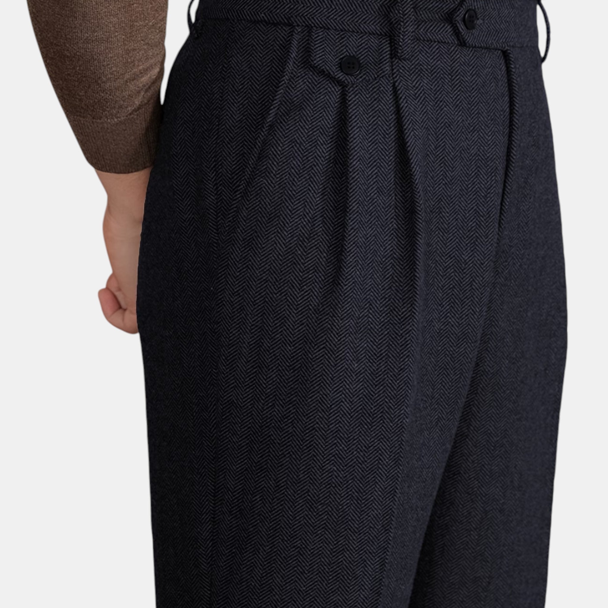 Men’s Trousers Slim Fit Vintage Pants
