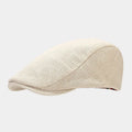 Men's Beret Wool Blend French Flat Cap Classic Casual Everyday Vintage Artist Versatile Lightweight Laurent