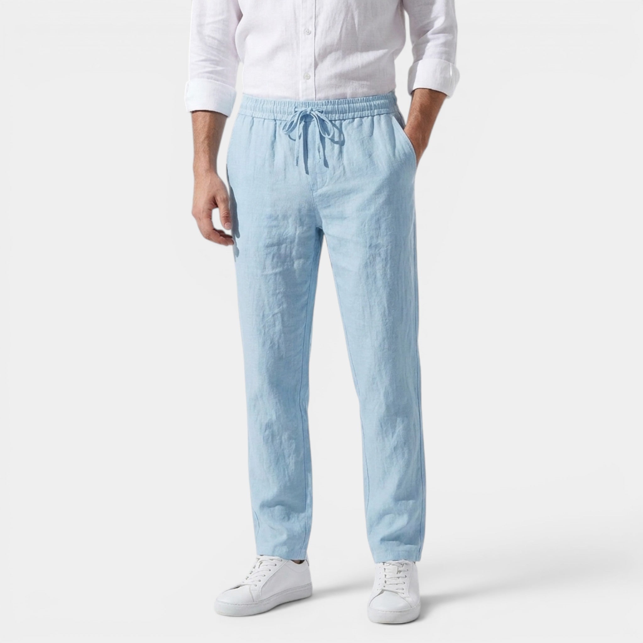 Men’s Timeless Linen Cotton Trousers