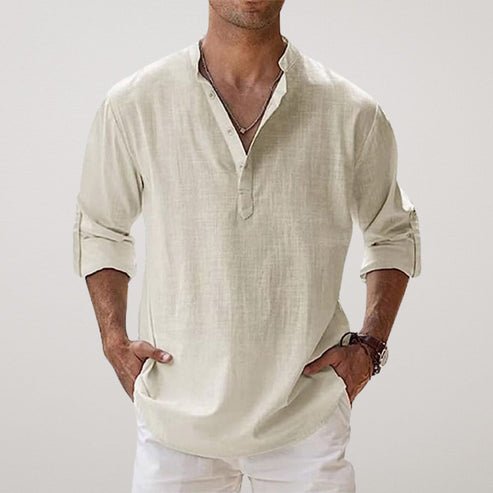 Men's Stylish Relaxed Fit Shirt | Long Sleeve