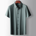Men's Casual Fit Silk Shirt | Relaxed