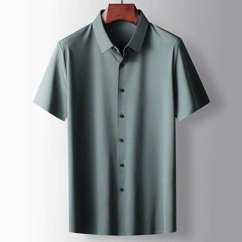 Men's Casual Fit Silk Shirt | Relaxed