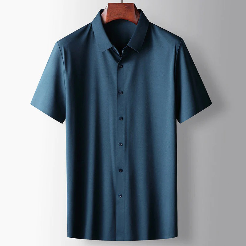 Men's Casual Fit Silk Shirt | Relaxed