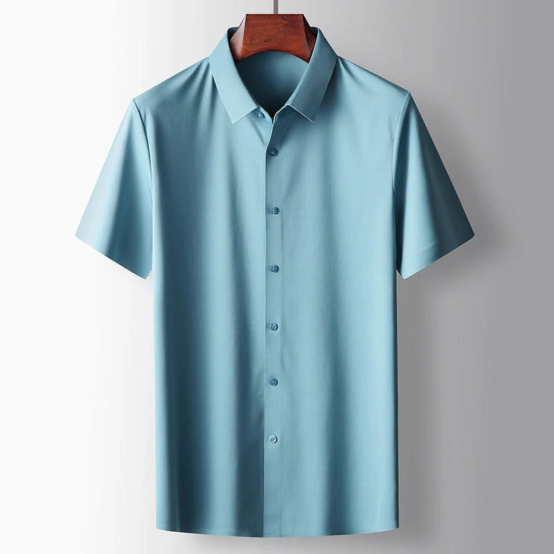 Men's Casual Fit Silk Shirt | Relaxed