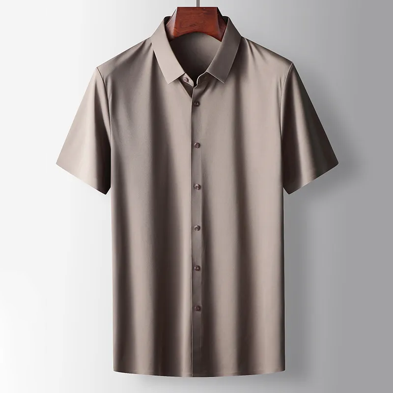 Men's Casual Fit Silk Shirt | Relaxed