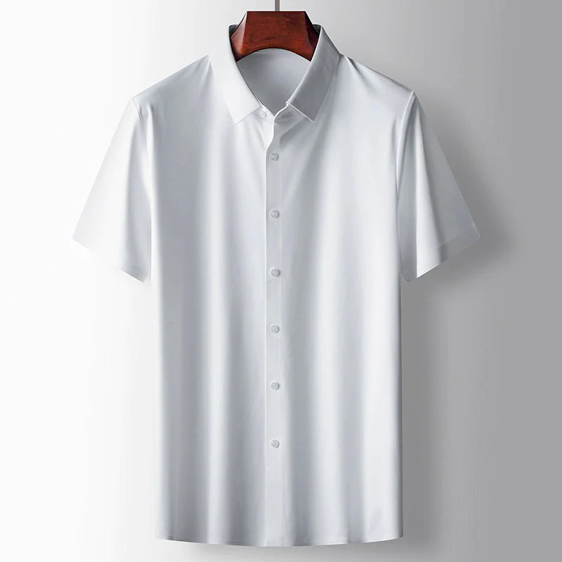 Men's Casual Fit Silk Shirt | Relaxed