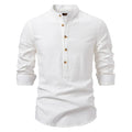 Men's Trendy Stand-Up Collar Shirt | Stylish