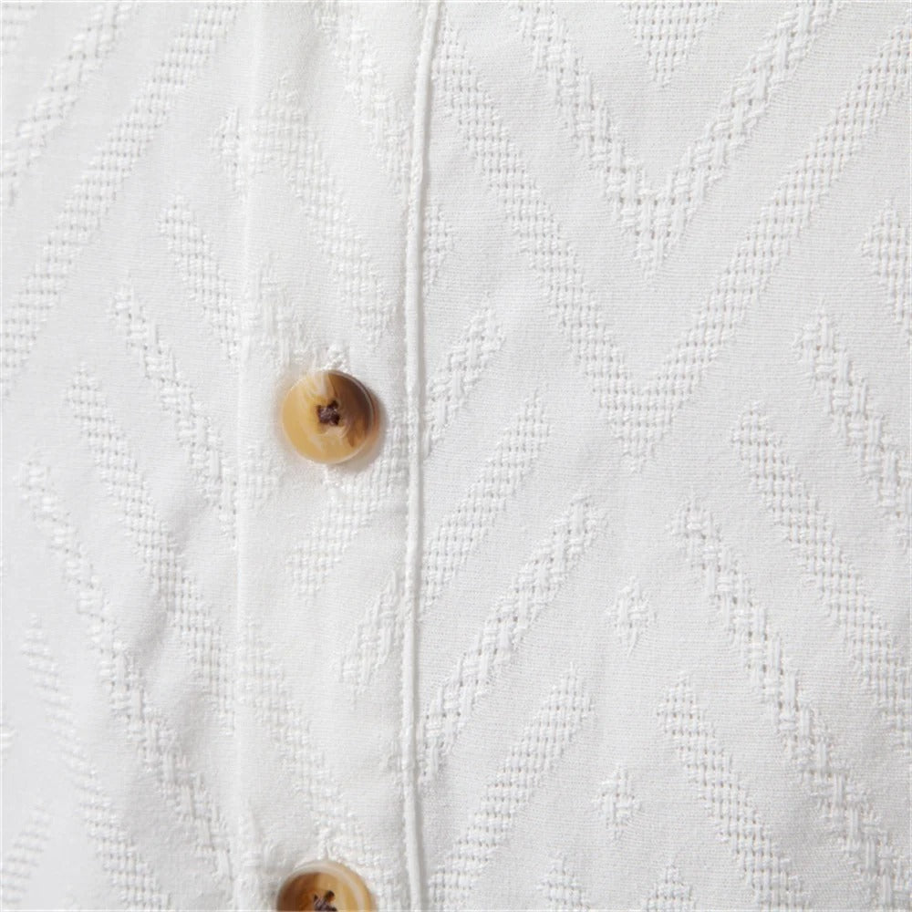 Men's Trendy Stand-Up Collar Shirt | Stylish