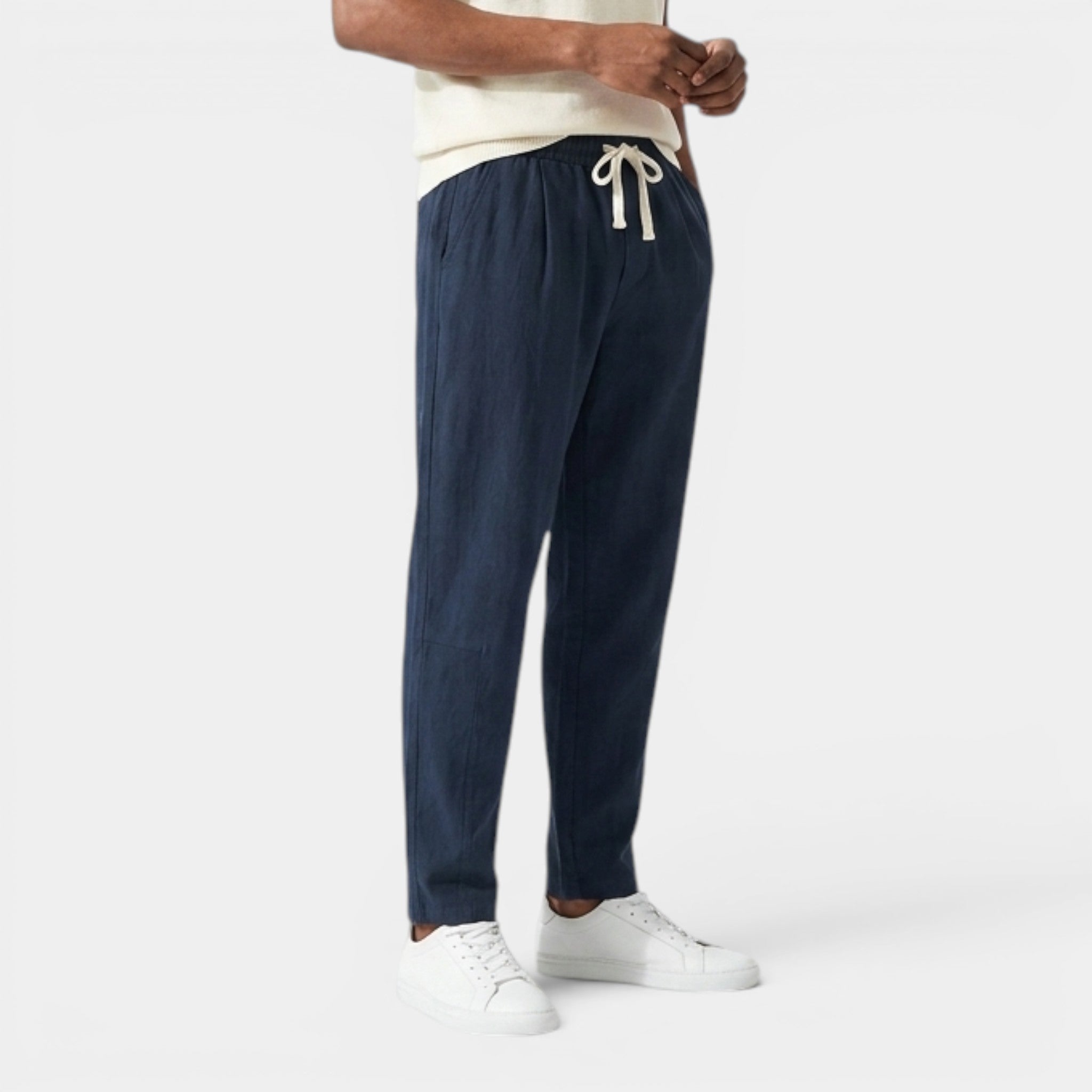 Men’s Casual Pants Cotton Linen Comfort