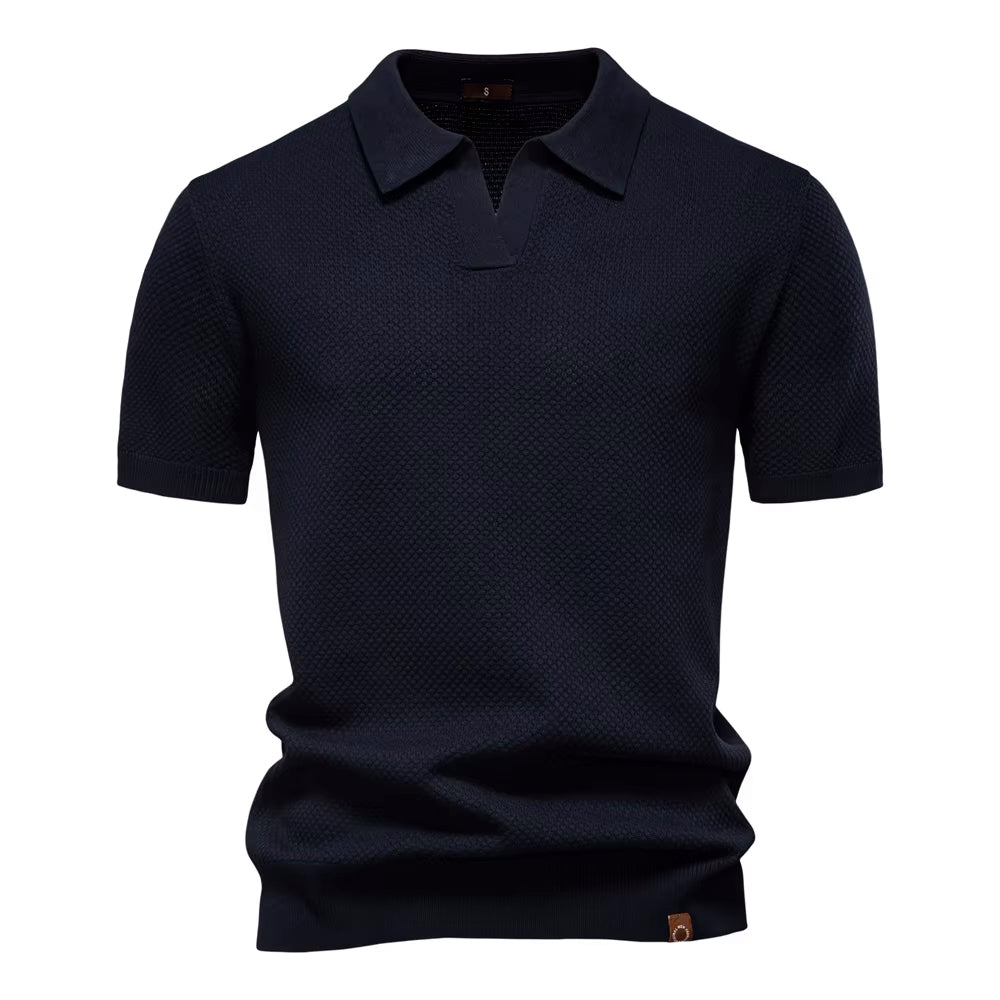 Men's Stylish Mesh Polo | Casual