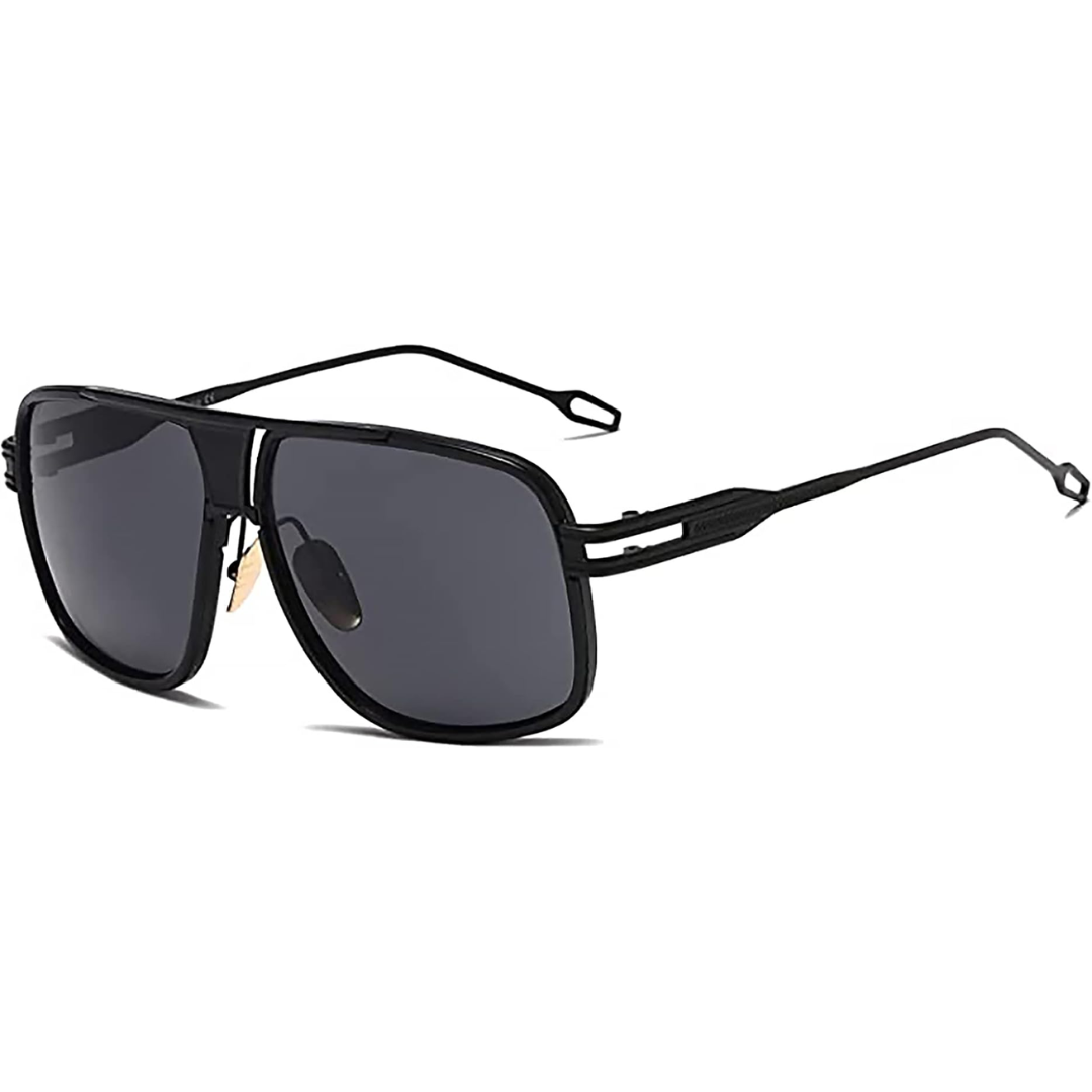 Men's Aviator Sunglasses Alloy Metal Frame Tinted Lens Pilot Retro Fashion Casual Beach Holiday Everyday Bertram