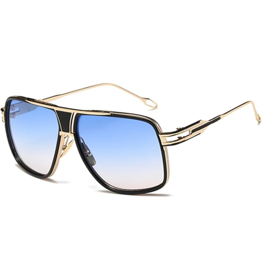 Men's Aviator Sunglasses Alloy Metal Frame Tinted Lens Pilot Retro Fashion Casual Beach Holiday Everyday Bertram