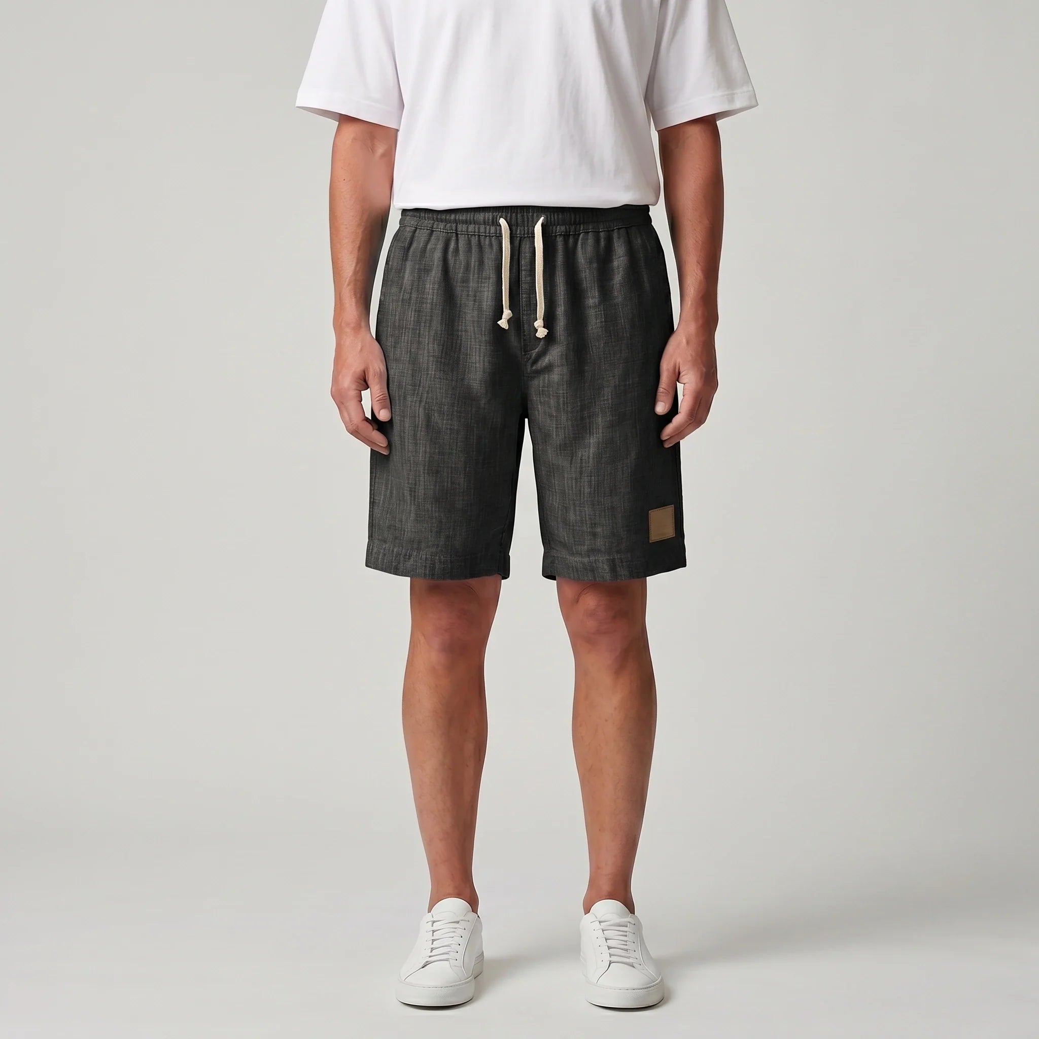 Men's Casual Drawstring Shorts Relaxed Fit Lightweight Versatile Everyday