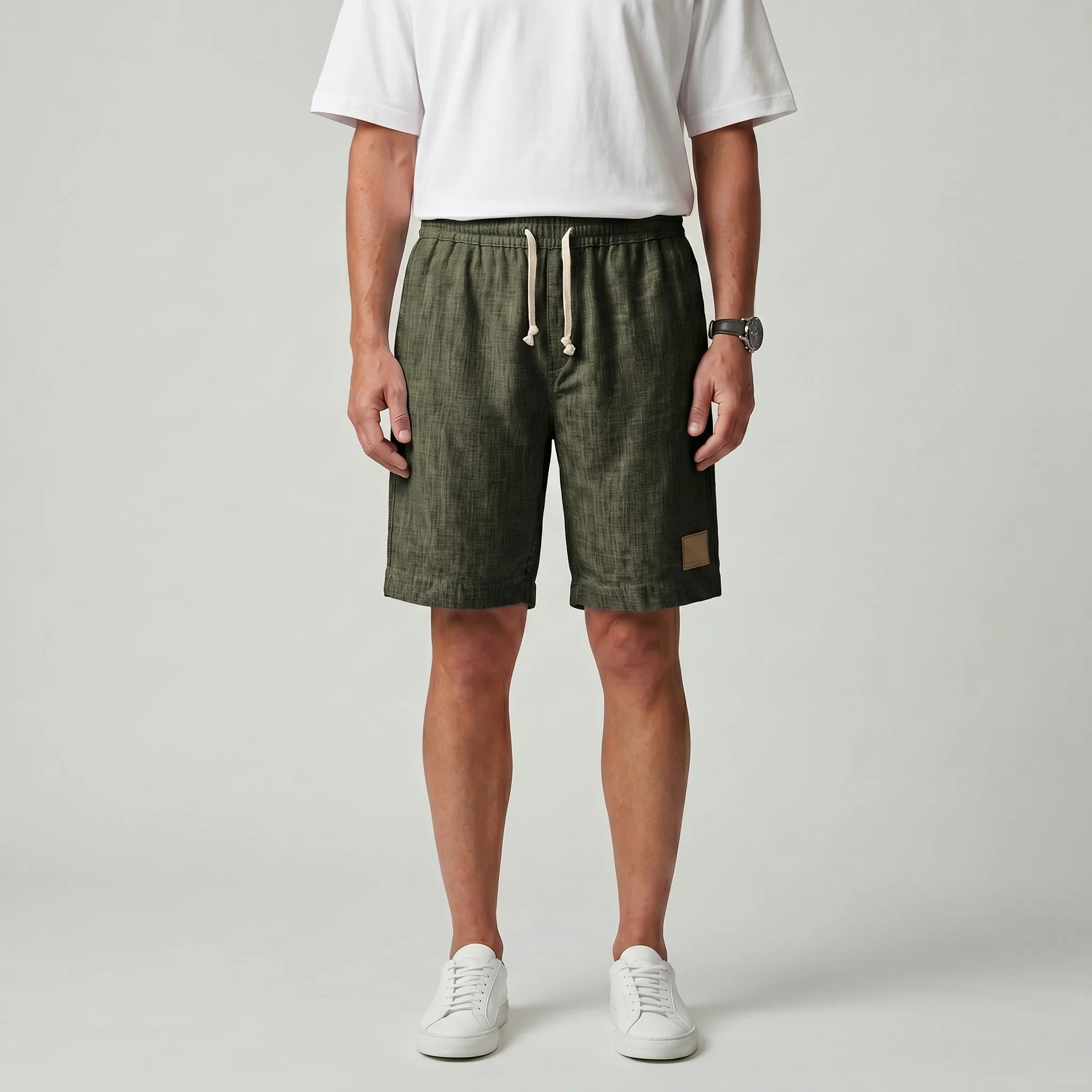 Men's Casual Drawstring Shorts Relaxed Fit Lightweight Versatile Everyday