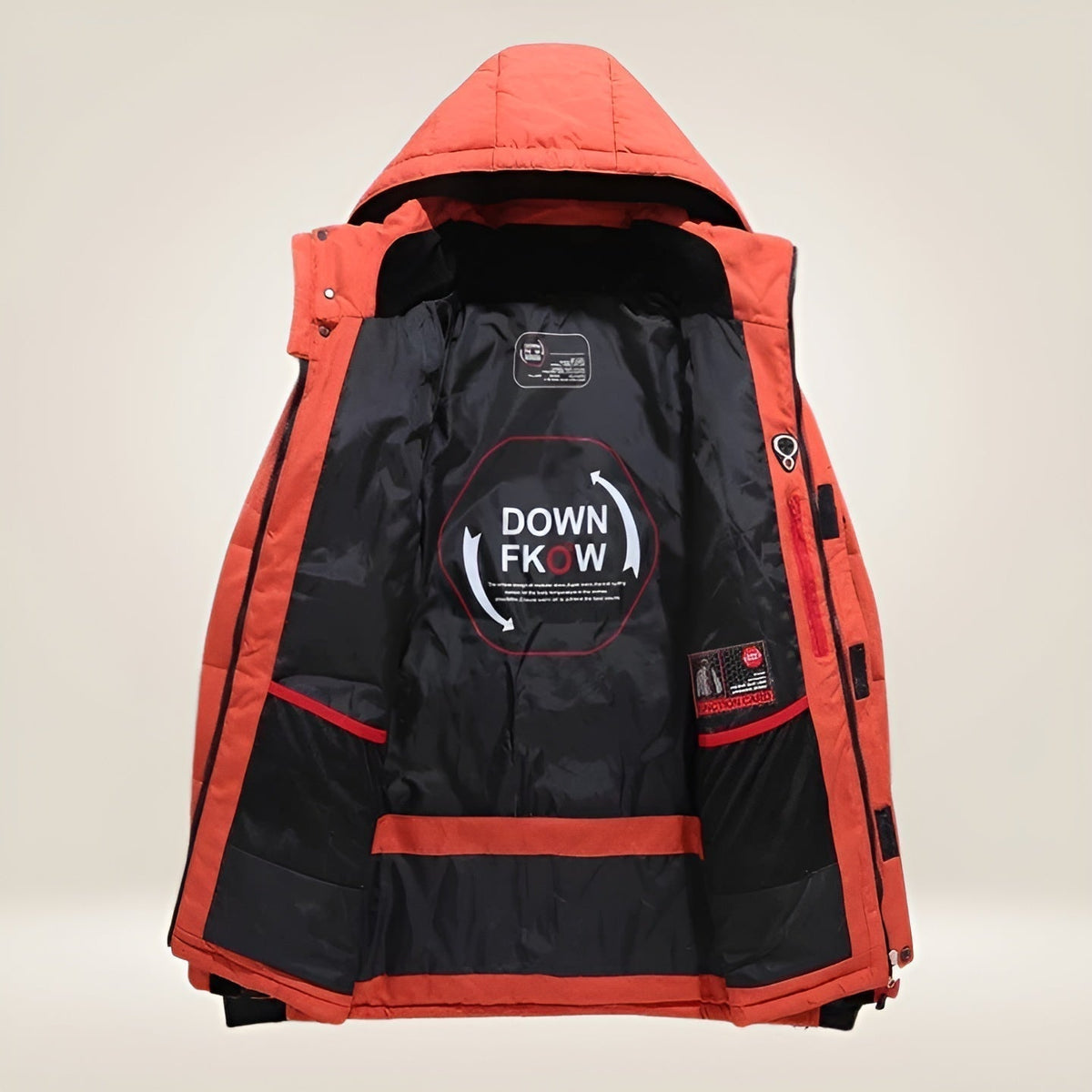 Men's Expedition Jacket Full-Zip Hooded Relaxed Fit Outdoor Adventure