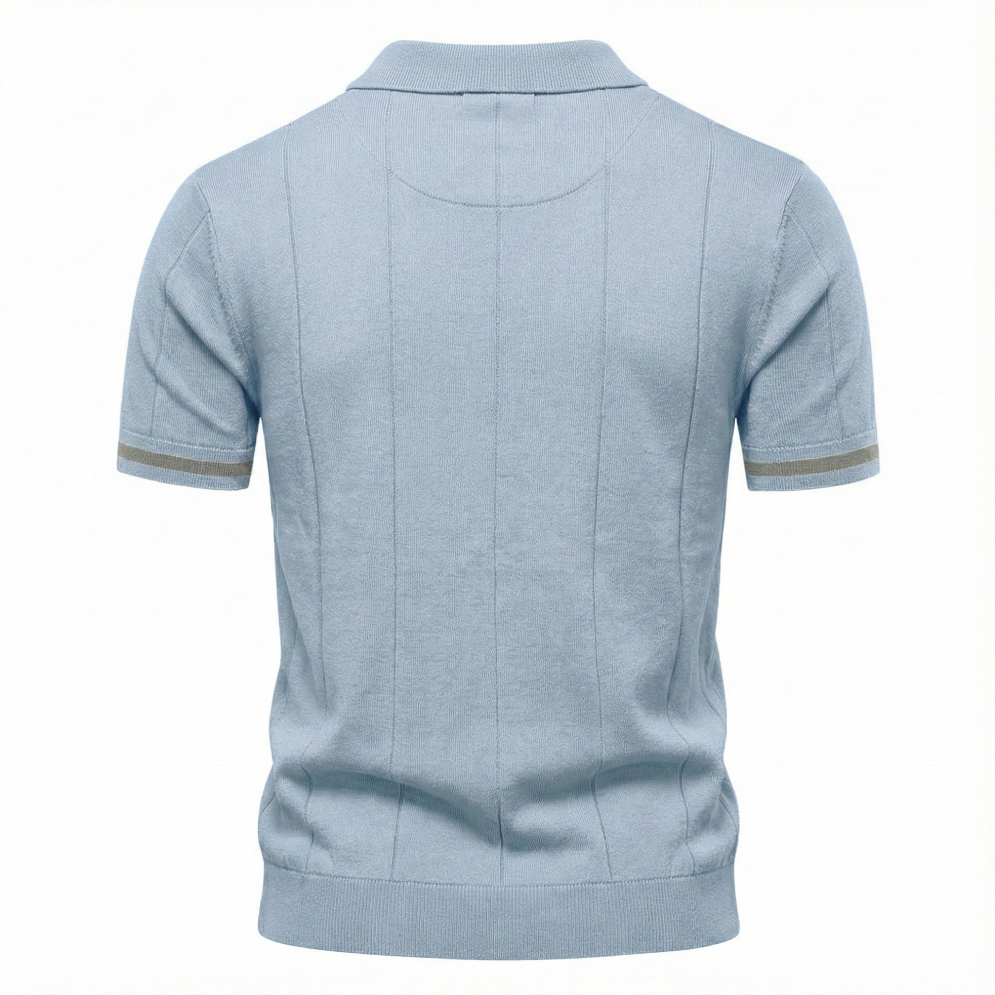 Men's Stylish Quarter-Zip Polo | Casual