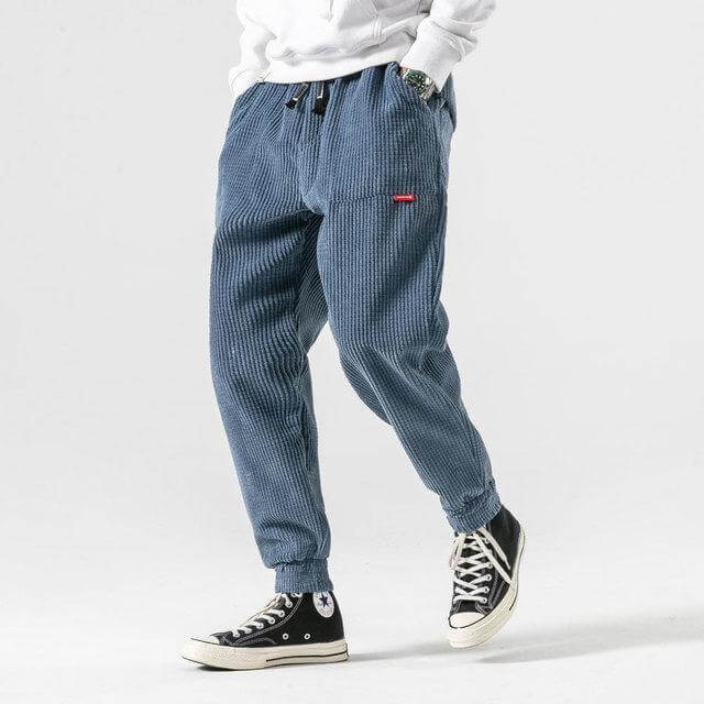 Men's Loose Fit Tapered Trousers