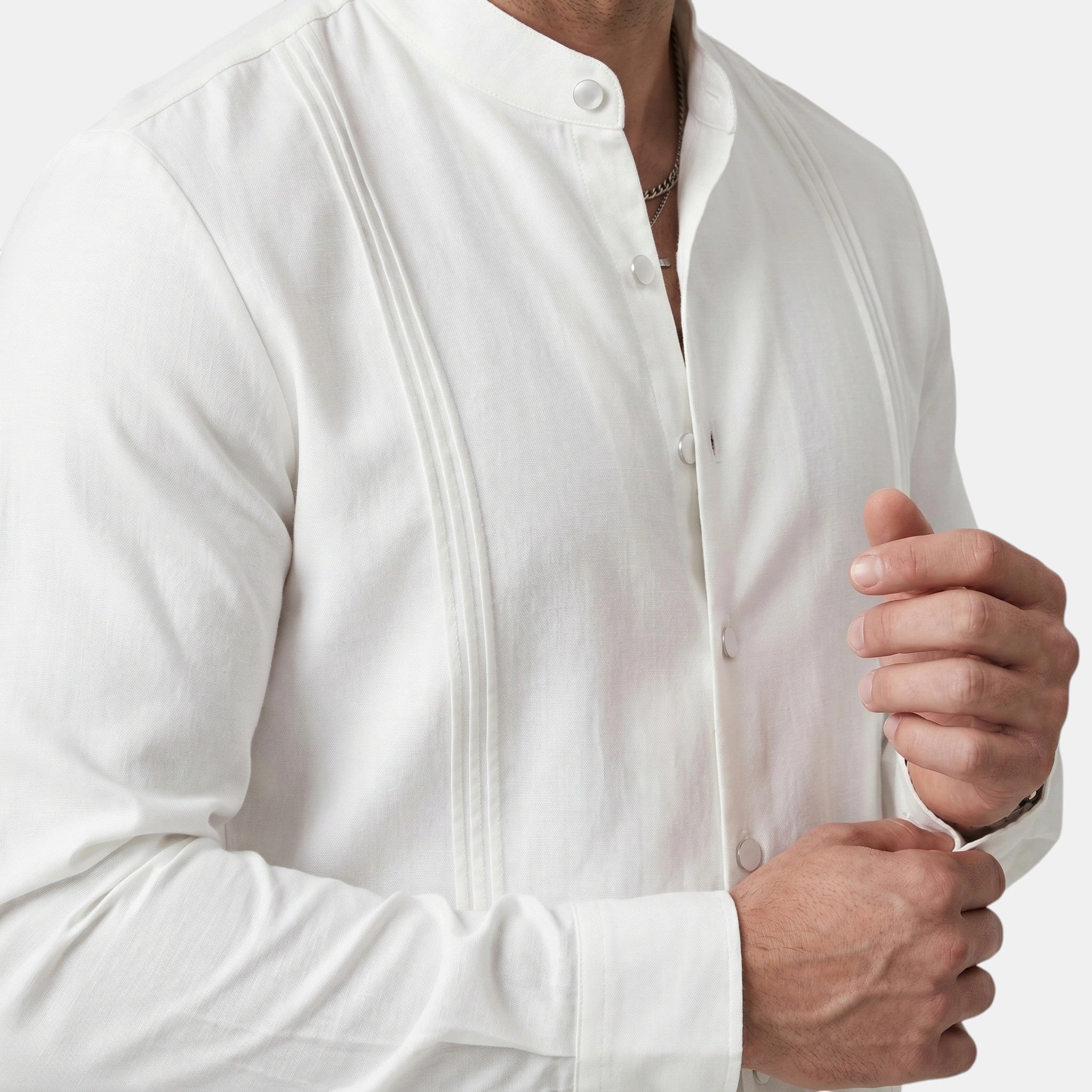 Men's Button Front Casual Shirt