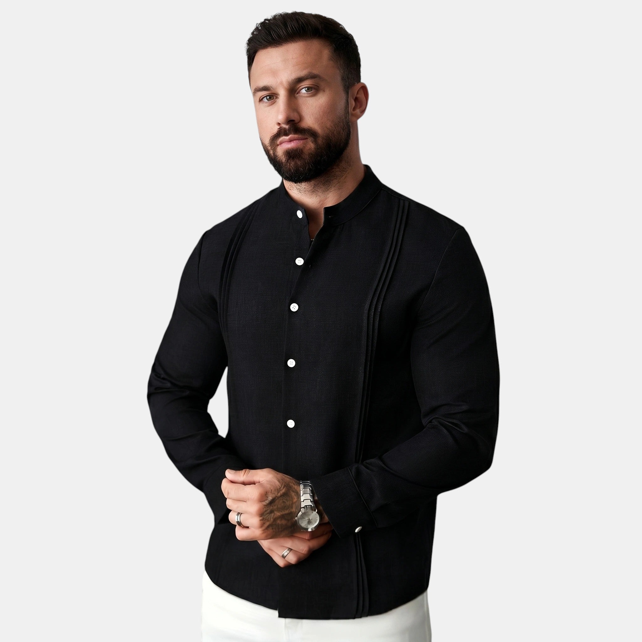 Men's Button Front Casual Shirt