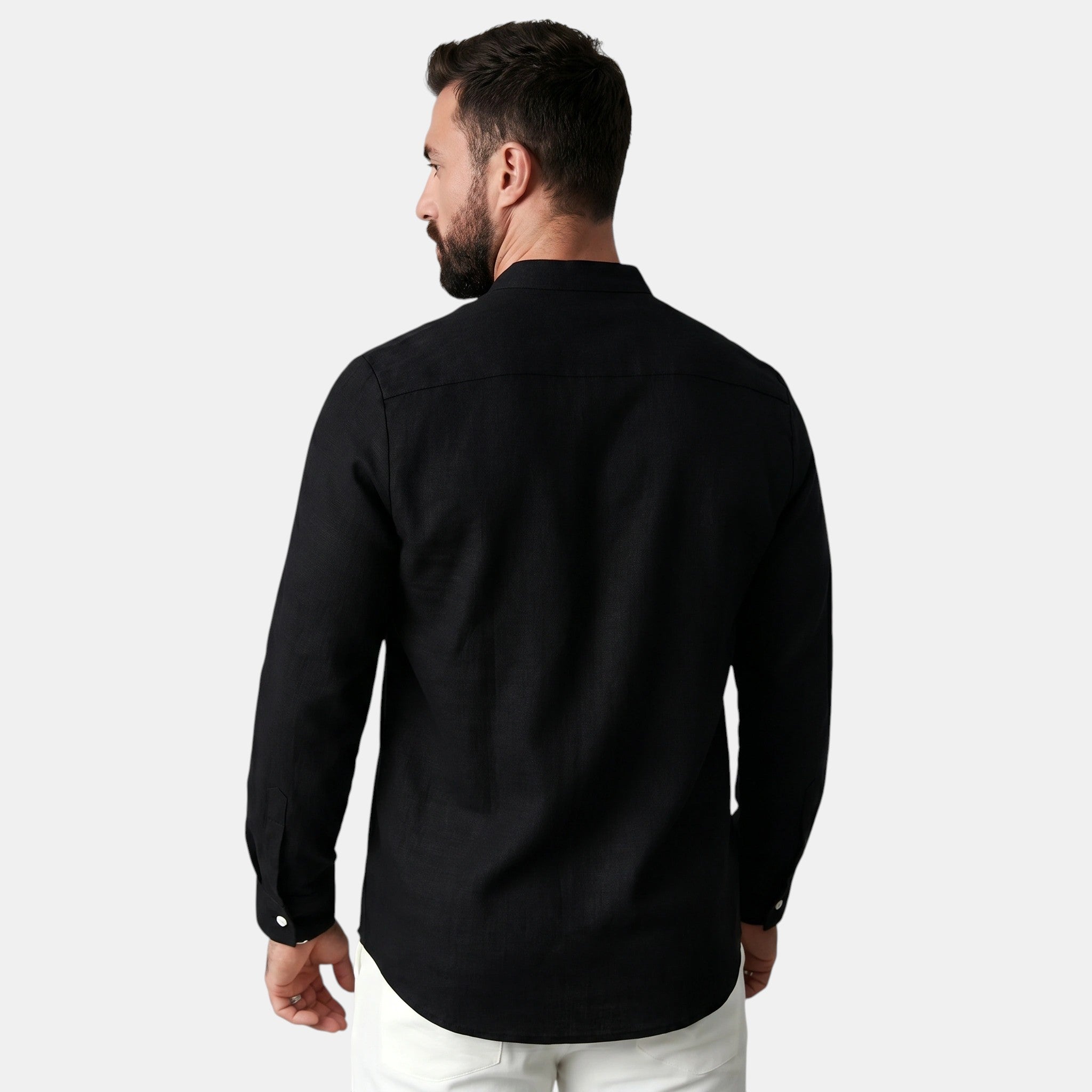 Men's Button Front Casual Shirt