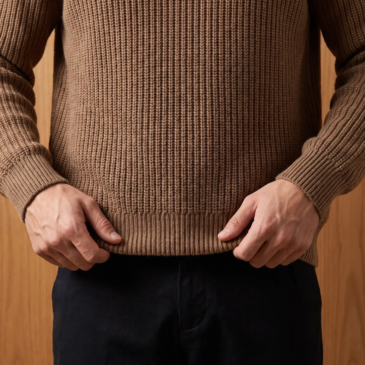Men's Casual Knit Raglan Sleeve Pullover Relaxed Fit Everyday Style