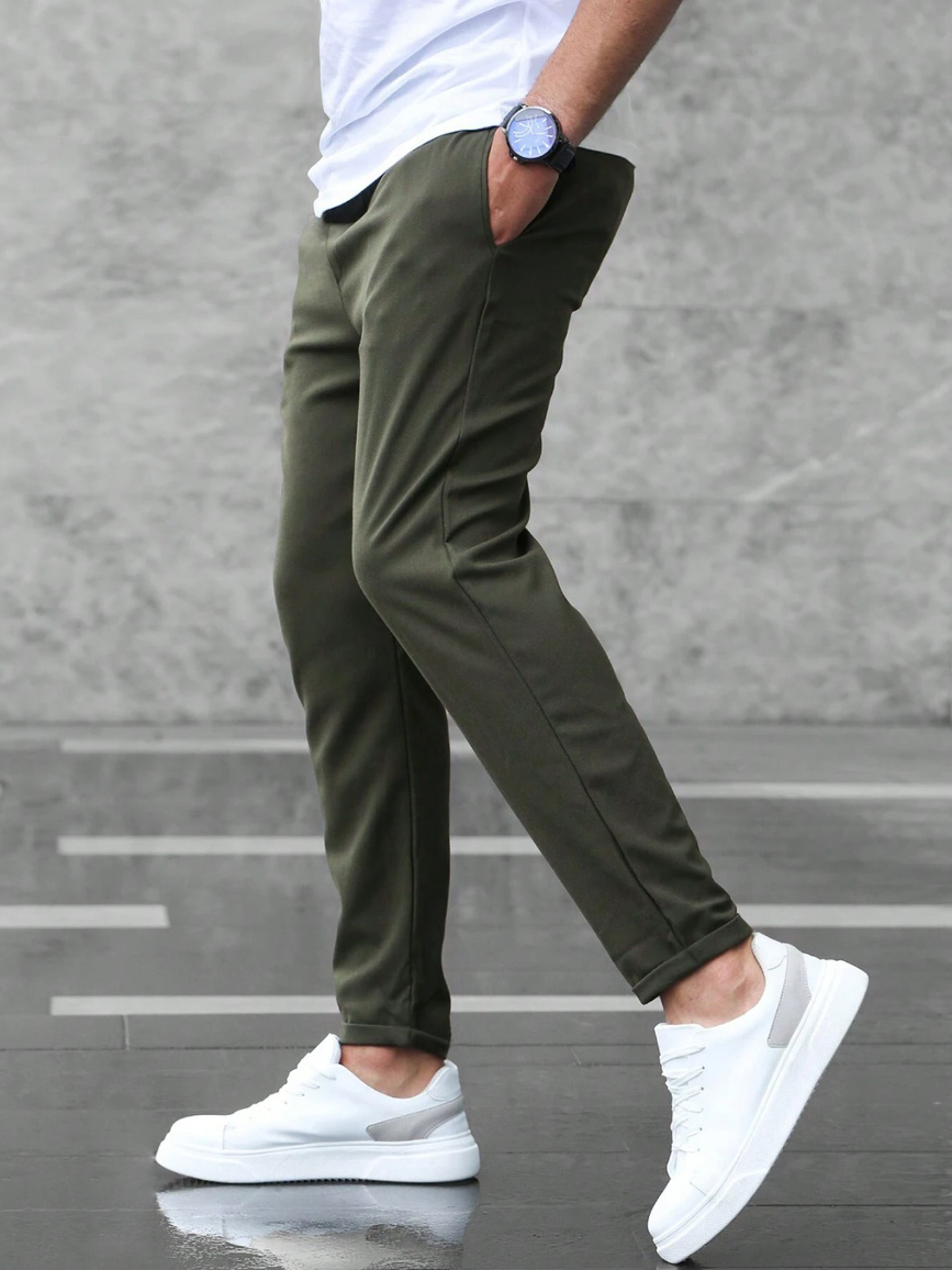 Men's Casual Stretch Pants | Regular Fit