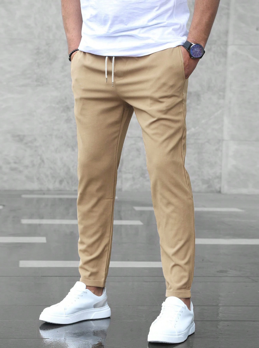 Men's Casual Stretch Pants | Regular Fit