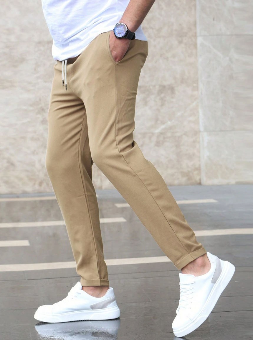 Men's Casual Stretch Pants | Regular Fit