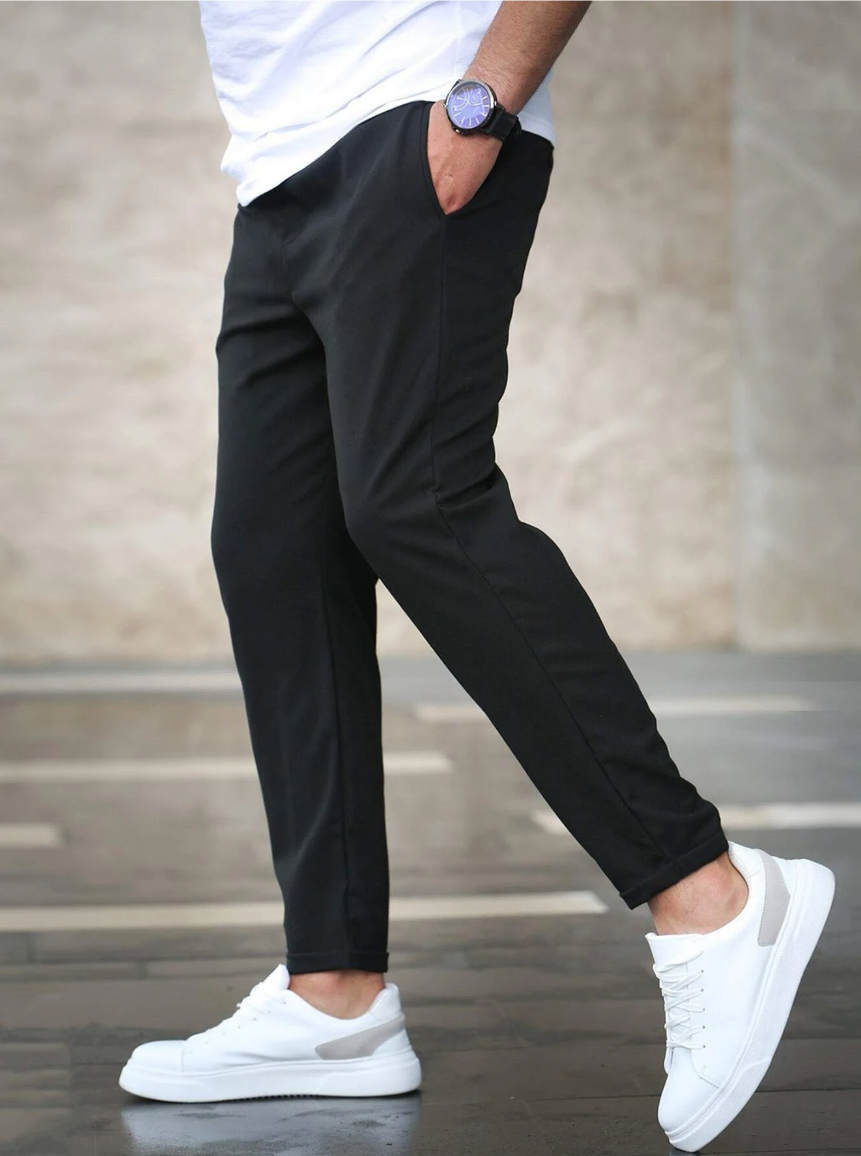 Men's Casual Stretch Pants | Regular Fit