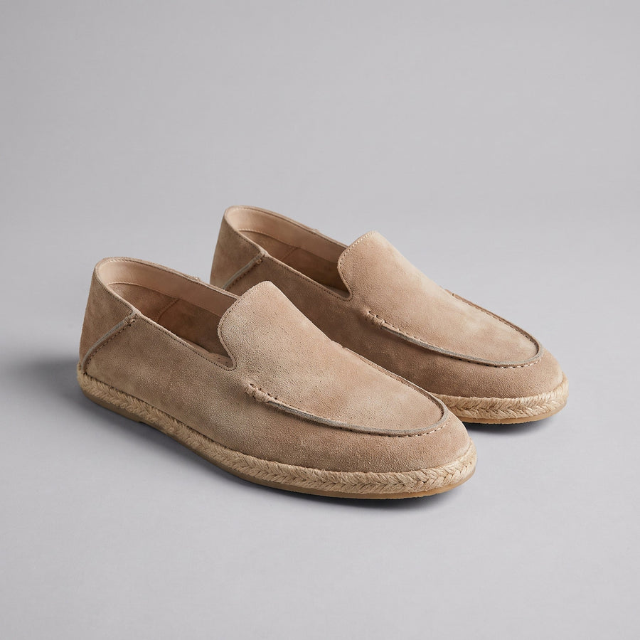 Men's Suede Espadrille Loafers Casual Slip-On Stylish Everyday Footwear