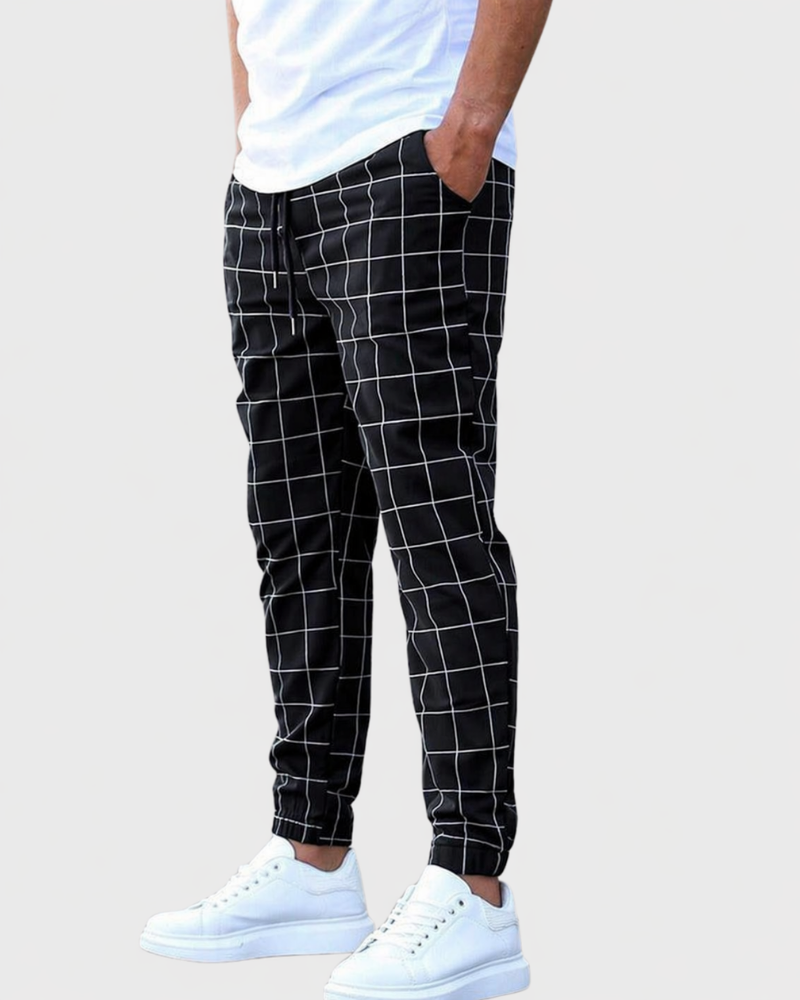 Men's Fashion Jogging Trousers Relaxed Fit Casual Athleisure Everyday Wear