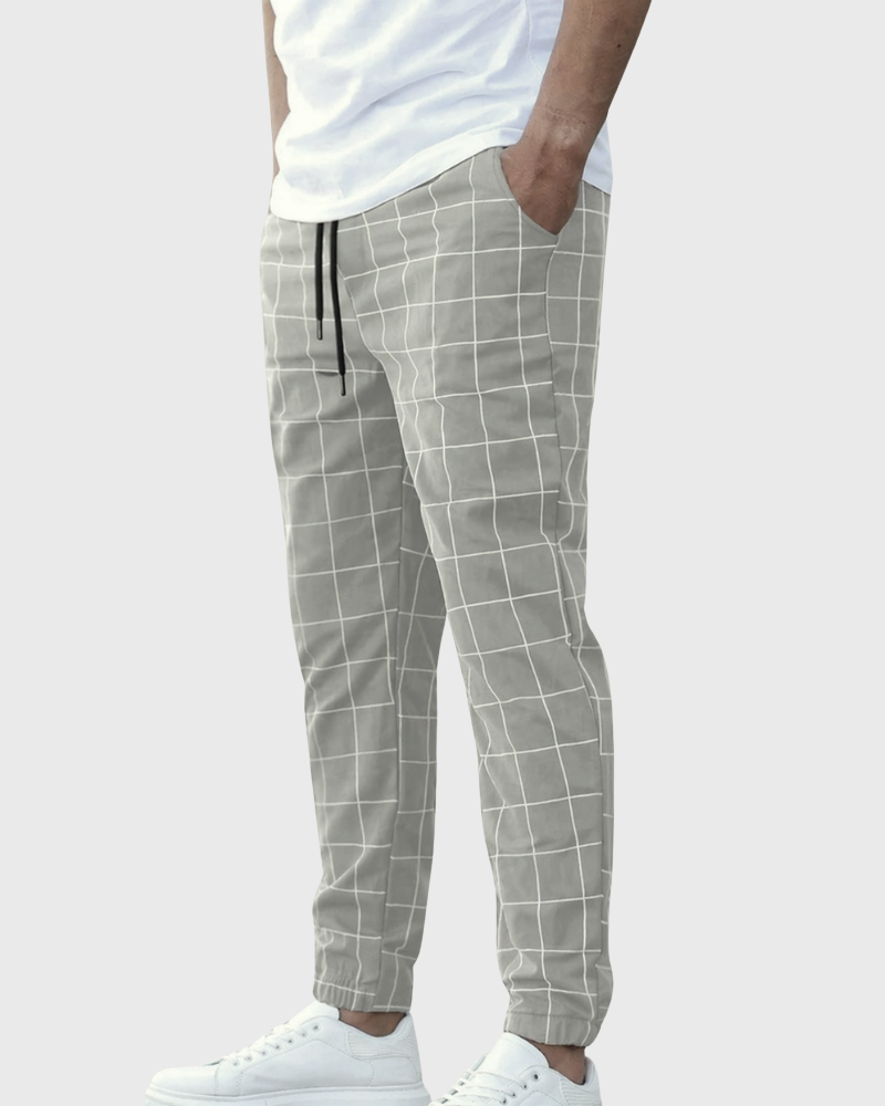 Men's Fashion Jogging Trousers Relaxed Fit Casual Athleisure Everyday Wear