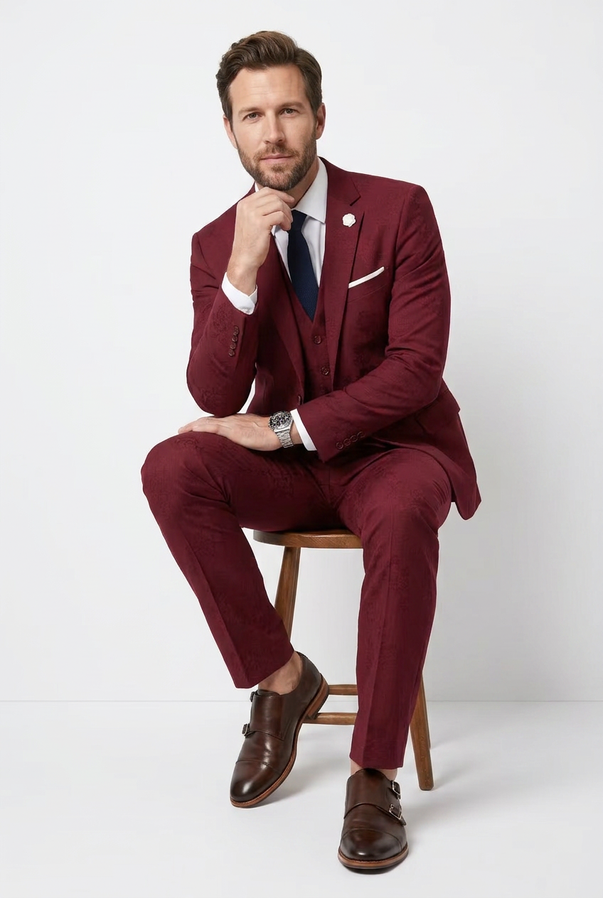 Men's Classic Tailored Suit Set | Elegant