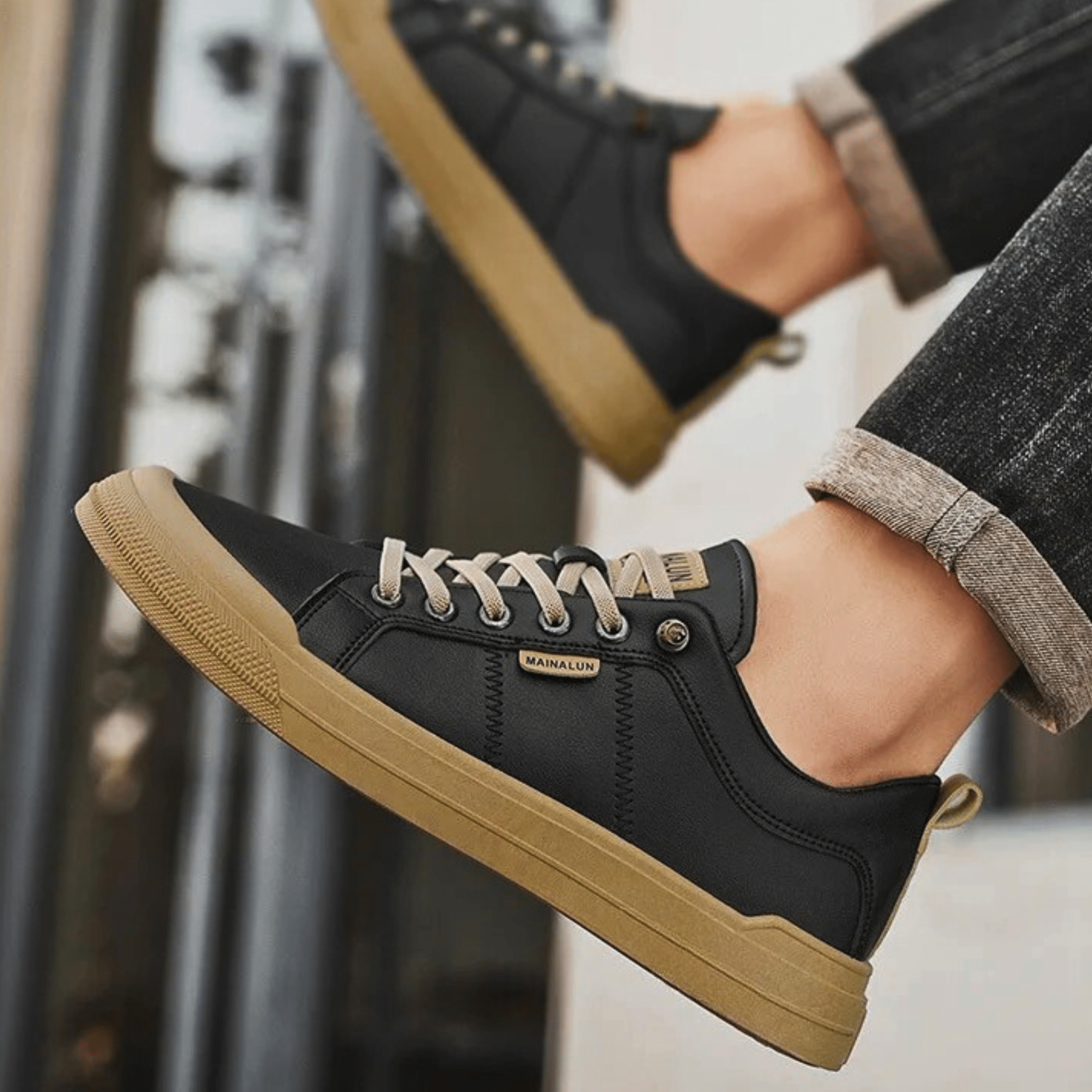 Men's Elegant Casual Lace Shoes | Stylish