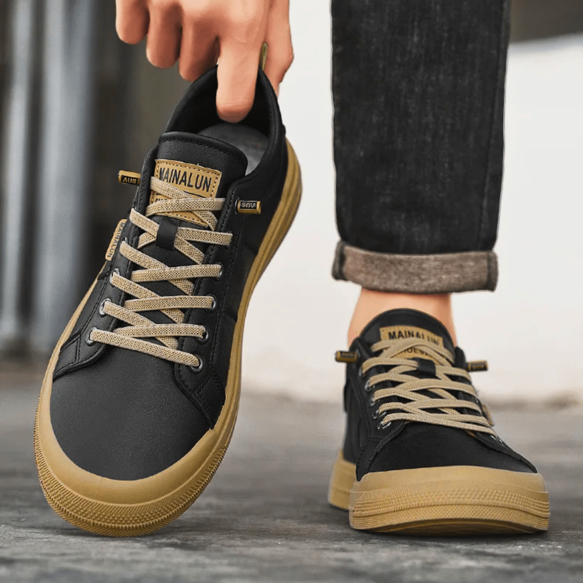 Men's Elegant Casual Lace Shoes | Stylish