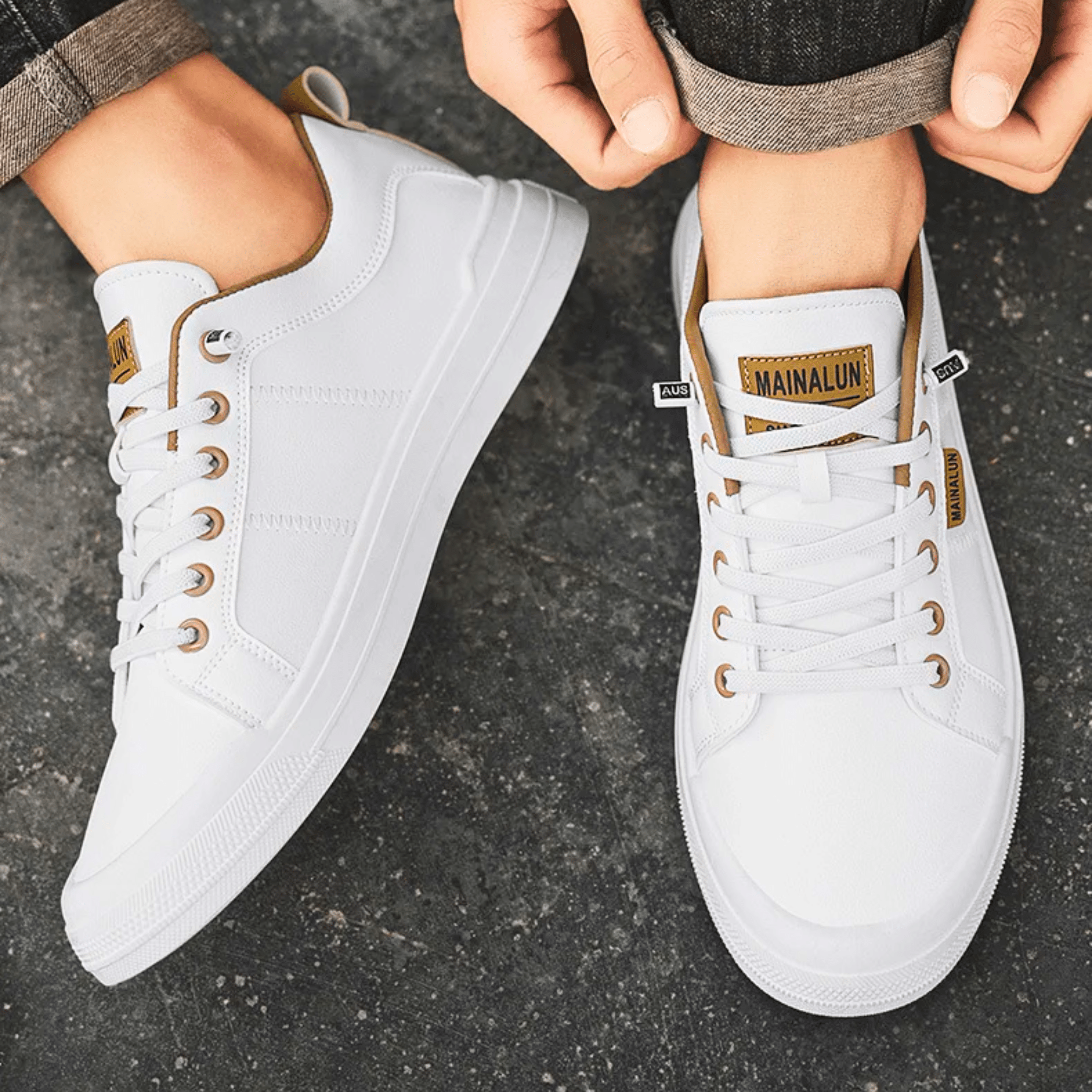 Men's Elegant Casual Lace Shoes | Stylish