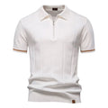 Men's Stylish Quarter-Zip Polo | Casual