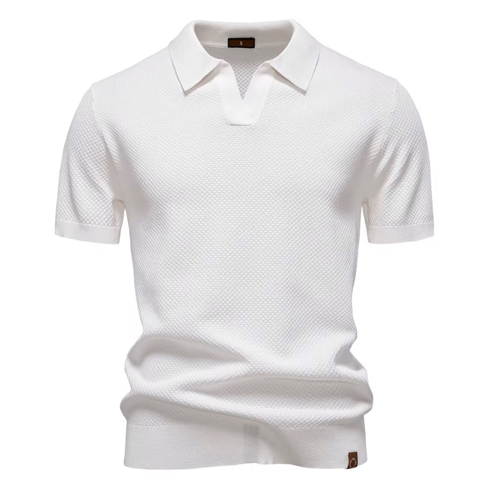 Men's Stylish Mesh Polo | Casual