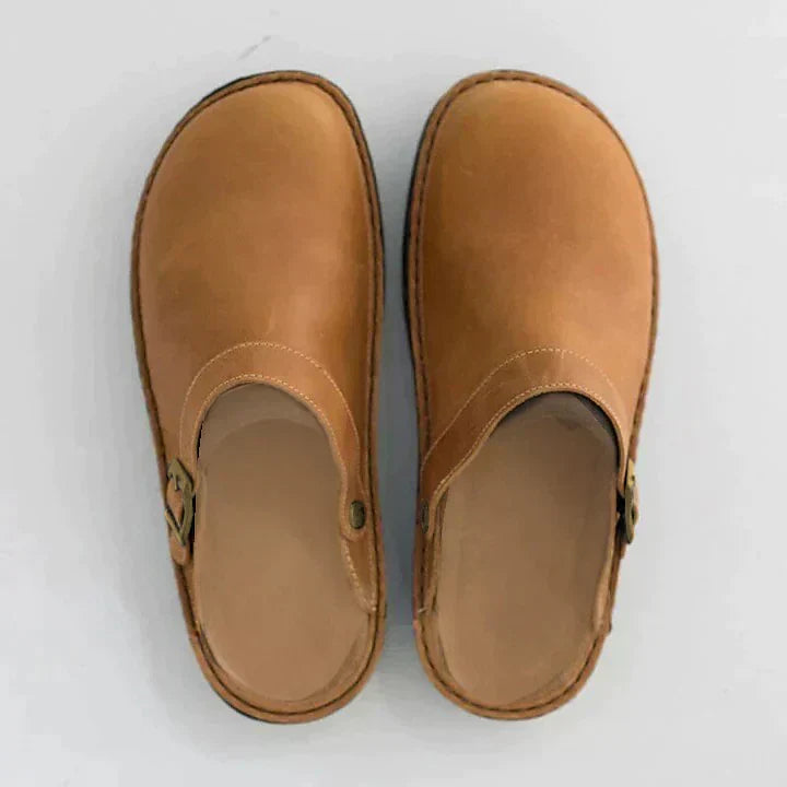 Men's Classic Leather Clogs | Casual